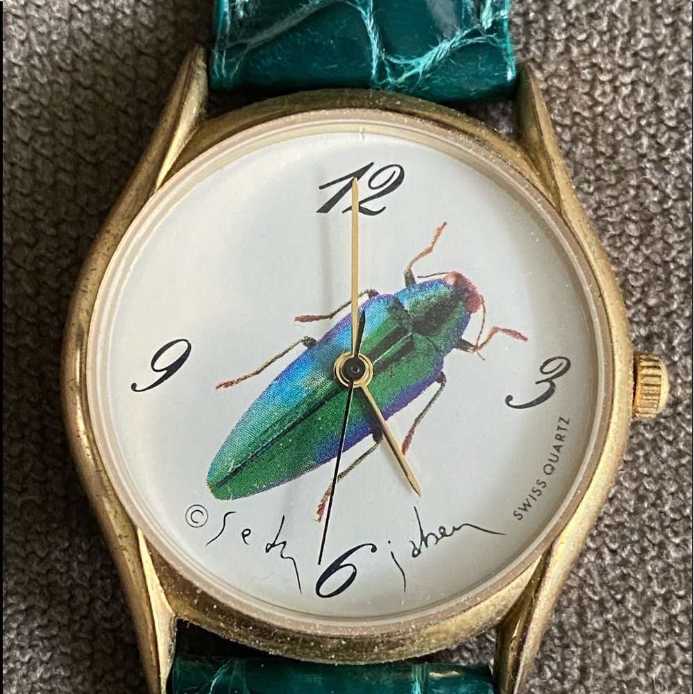 Green bug watch - Picture 2 of 3